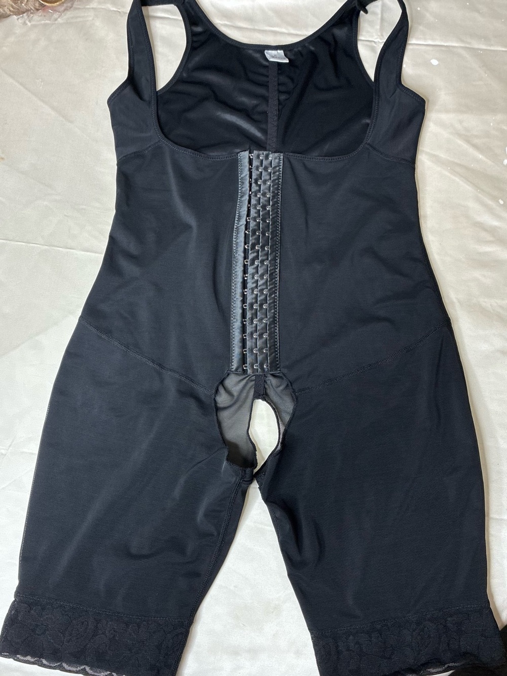 Black Faja Bodysuit